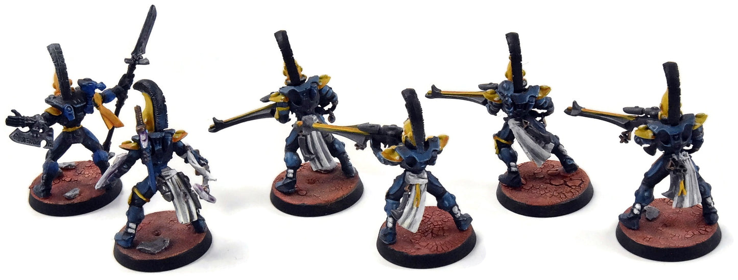 CRAFTWORLDS 6 Dire Avengers #3 METAL Warhammer 40K WELL PAINTED