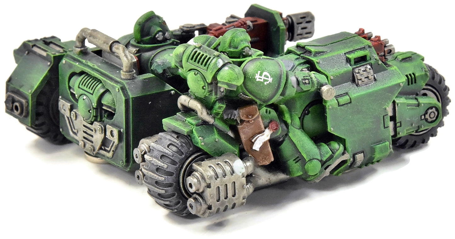 DARK ANGELS Attack Bike #4 WELL PAINTED Warhammer 40K