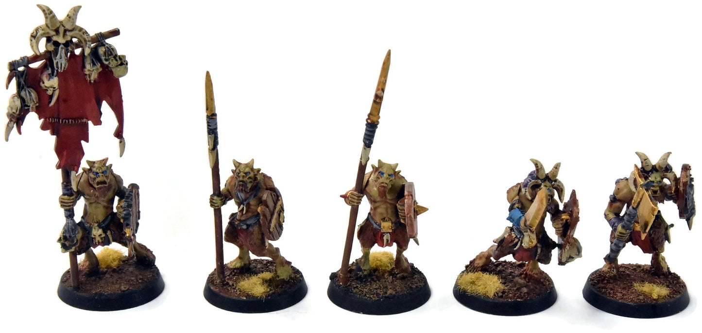 BEAST OF CHAOS 10 Ungors #1 WELL PAINTED Warhammer Sigmar