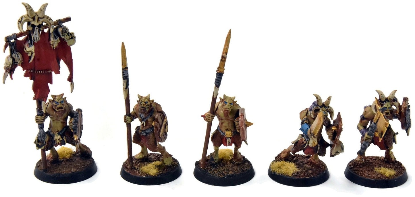 BEAST OF CHAOS 10 Ungors #1 WELL PAINTED Warhammer Sigmar