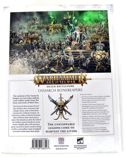 OSSIARCH BONEREAPERS Battletome Used Very Good Condition Sigmar