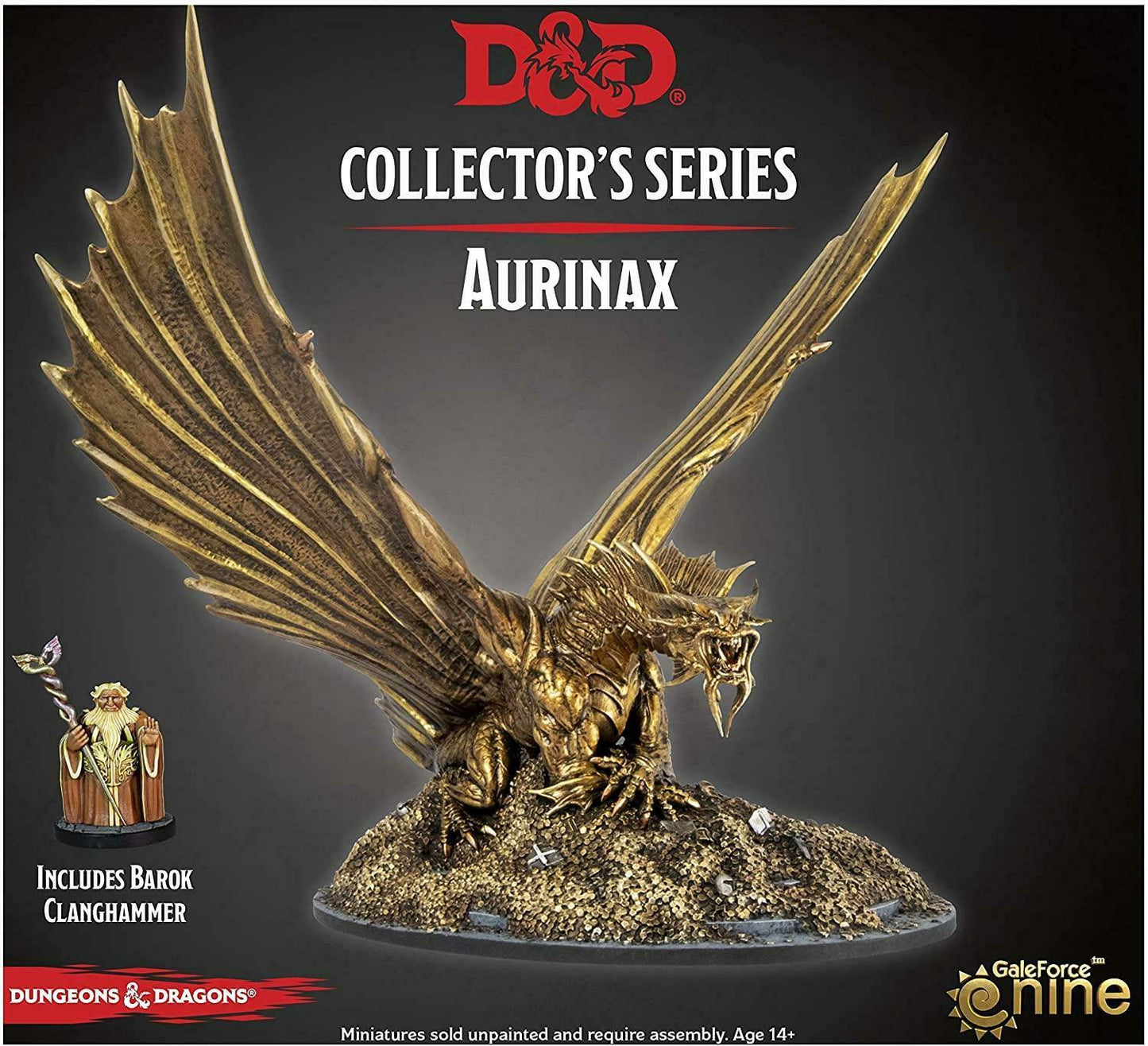 D&D Waterdeep Dragon Heist - Aurinax Model Unpainted
