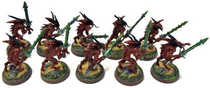 BLADES OF KHORNE 10 Bloodletters #1 WELL PAINTED Sigmar