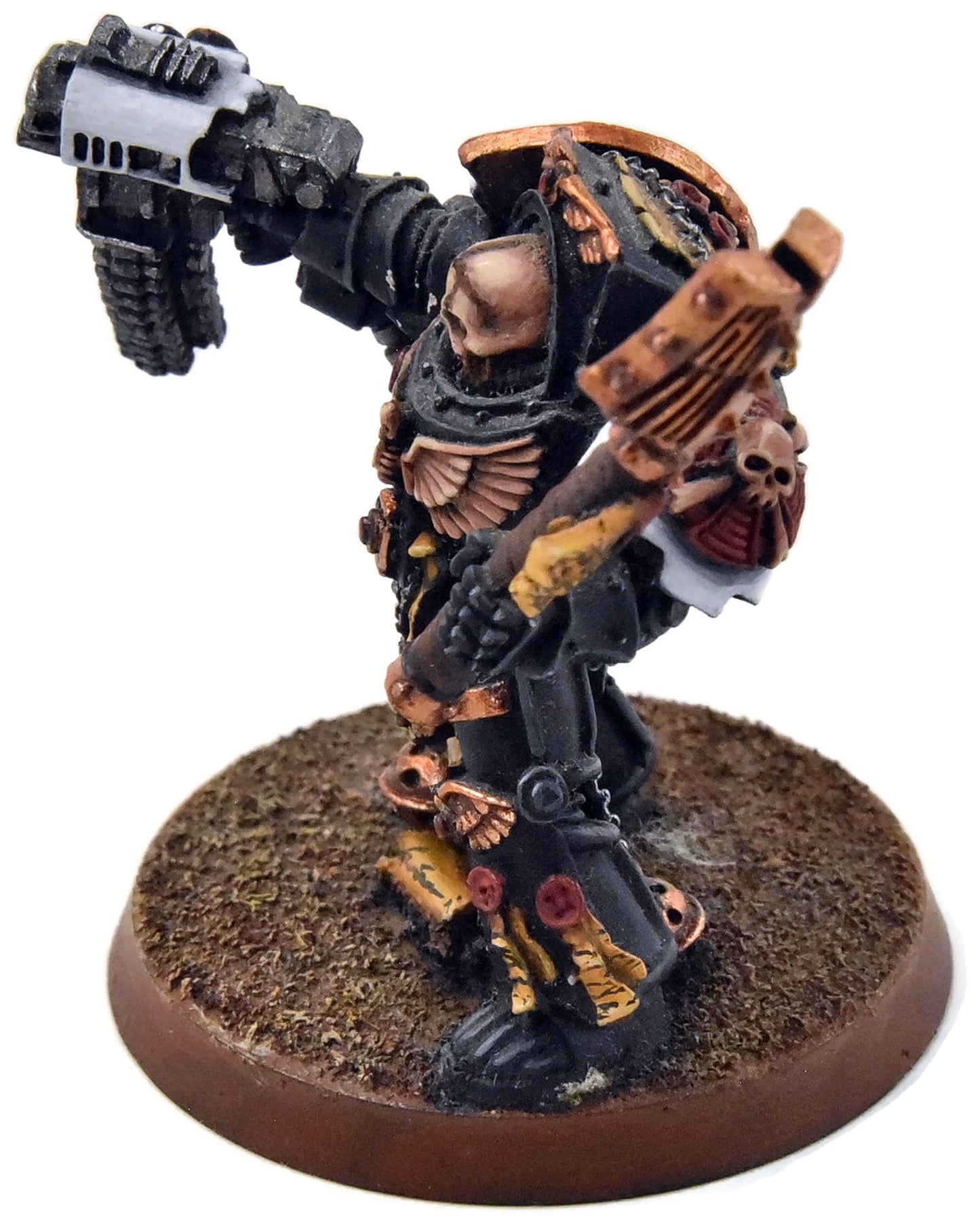 BLOOD ANGELS Chaplain In Terminator Armour #1 PRO PAINTED METAL 40K