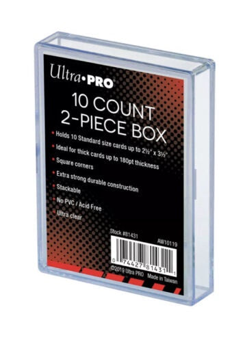 Ultra Pro Storage Box - 2 Piece - 10 Ct