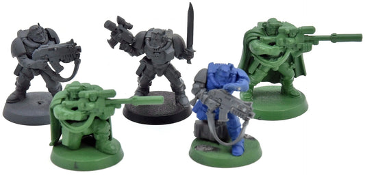 SPACE MARINES 5 Scouts with Sniper Rifle #4 Warhammer 40K