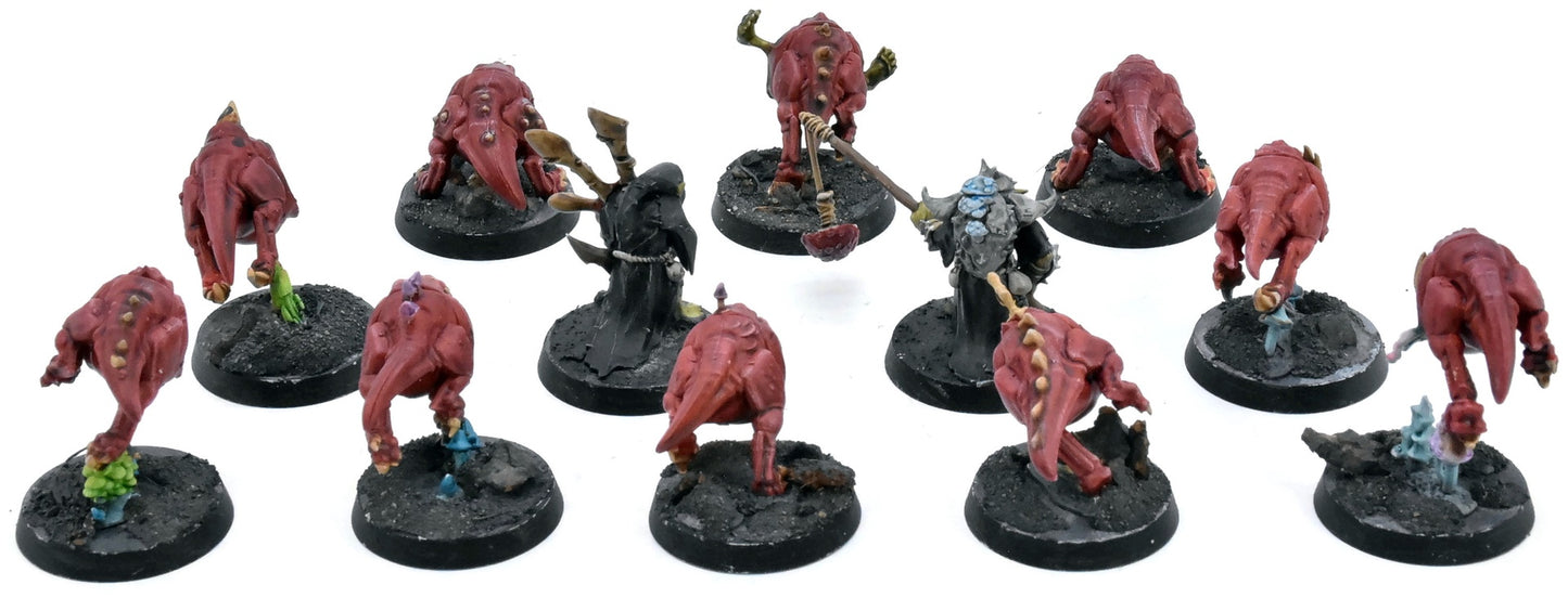 GLOOMSPITE GITZ 12 Squig Herd #1 WELL PAINTED Warhammer Sigmar