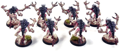 TYRANIDS 8 Genestealer Brood #1 WELL PAINTED Warhammer 40K