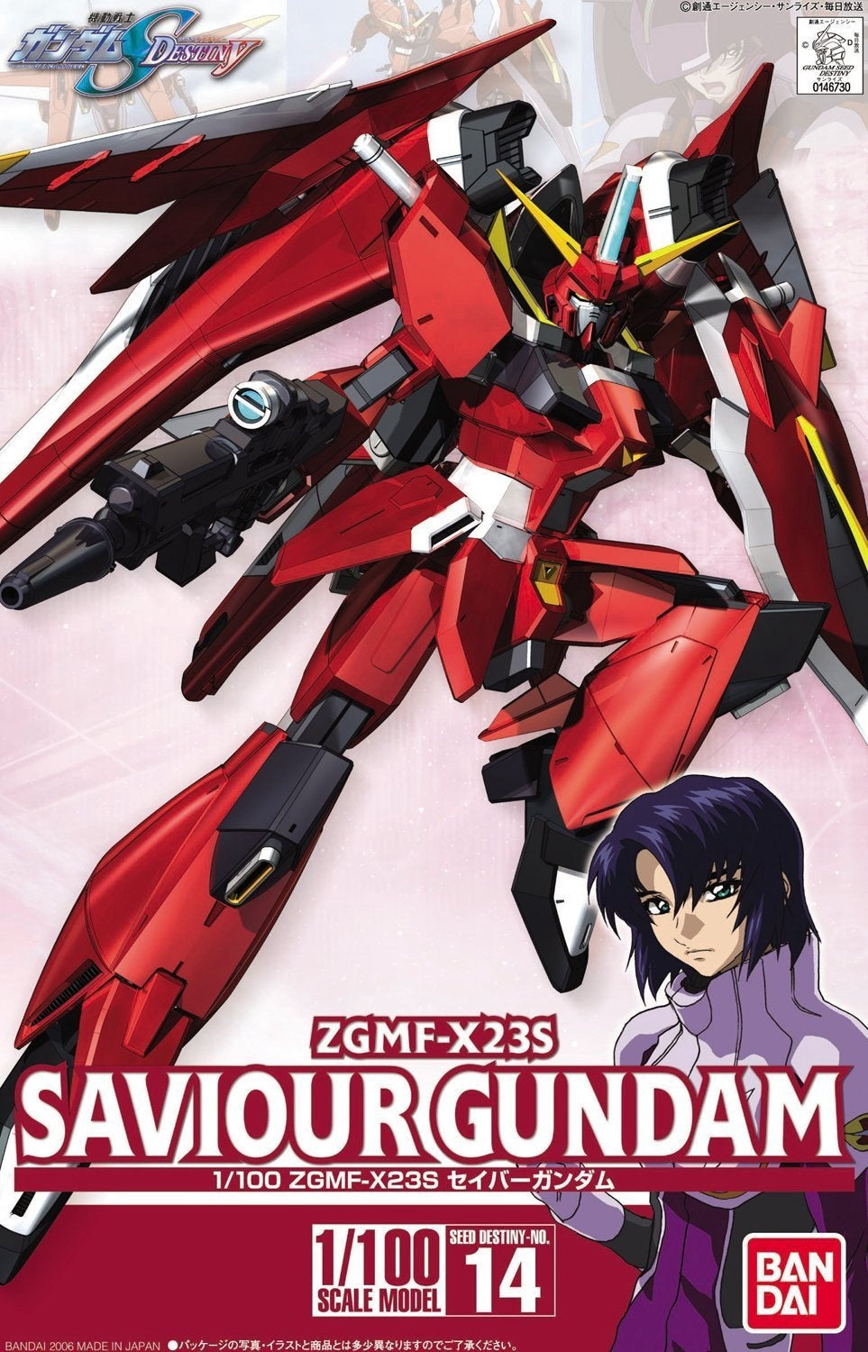 Bandai MG #14 Savior Gundam (Gundam SEED Destiny) 1/100