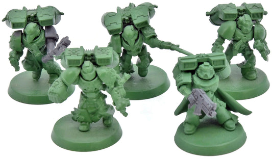 SPACE MARINES 5 Vanguard Marines #2 1 Missing Arm Warhammer 40K