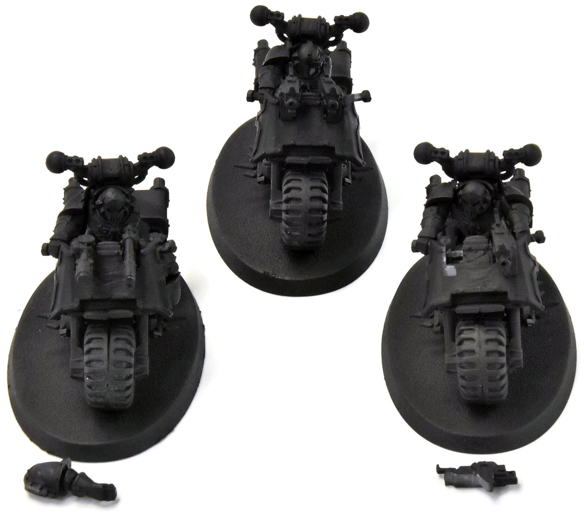 CHAOS SPACE MARINES 3 Bikers #2 Warhammer 40K