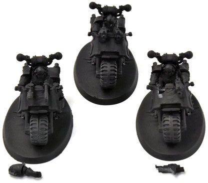 CHAOS SPACE MARINES 3 Bikers #2 Warhammer 40K