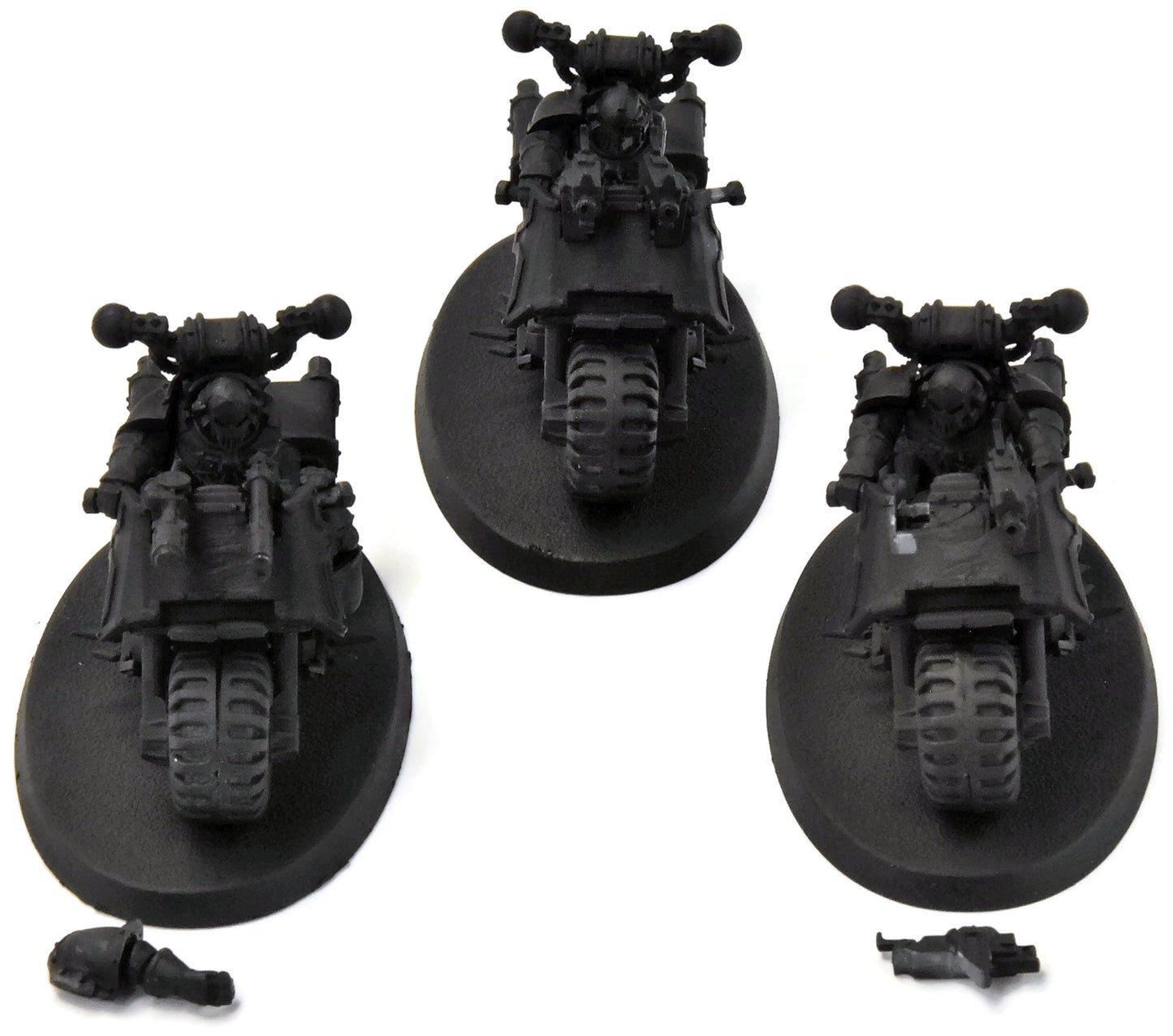 CHAOS SPACE MARINES 3 Bikers #2 Warhammer 40K