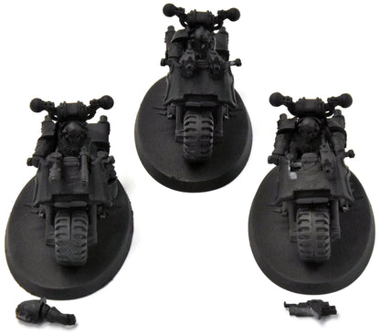 CHAOS SPACE MARINES 3 Bikers #2 Warhammer 40K