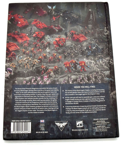 BLOOD ANGELS Codex Supplement Used Good Condition Warhammer 40K
