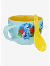 Ensemble tasse et cuillère à soupe Lilo &amp; Stitch - Tropical