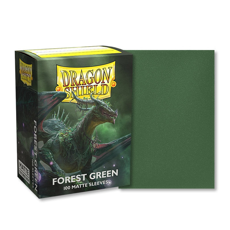 Dragon Shield Sleeves Matte Forest Green (100)