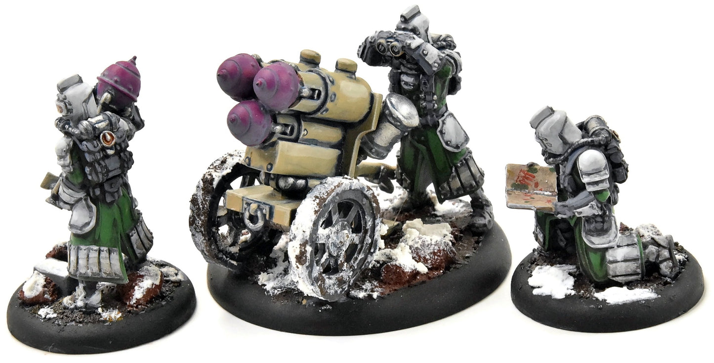 WARMACHINE Dragon's Breath Rocket #1 WELL PAINTED Crucible Guard
