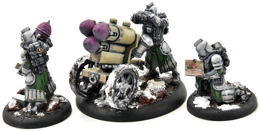 WARMACHINE Dragon's Breath Rocket #1 WELL PAINTED Crucible Guard