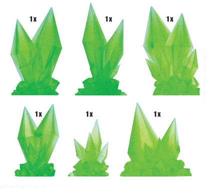 Battlefield In A Box - Warped Stone - Green Crystal