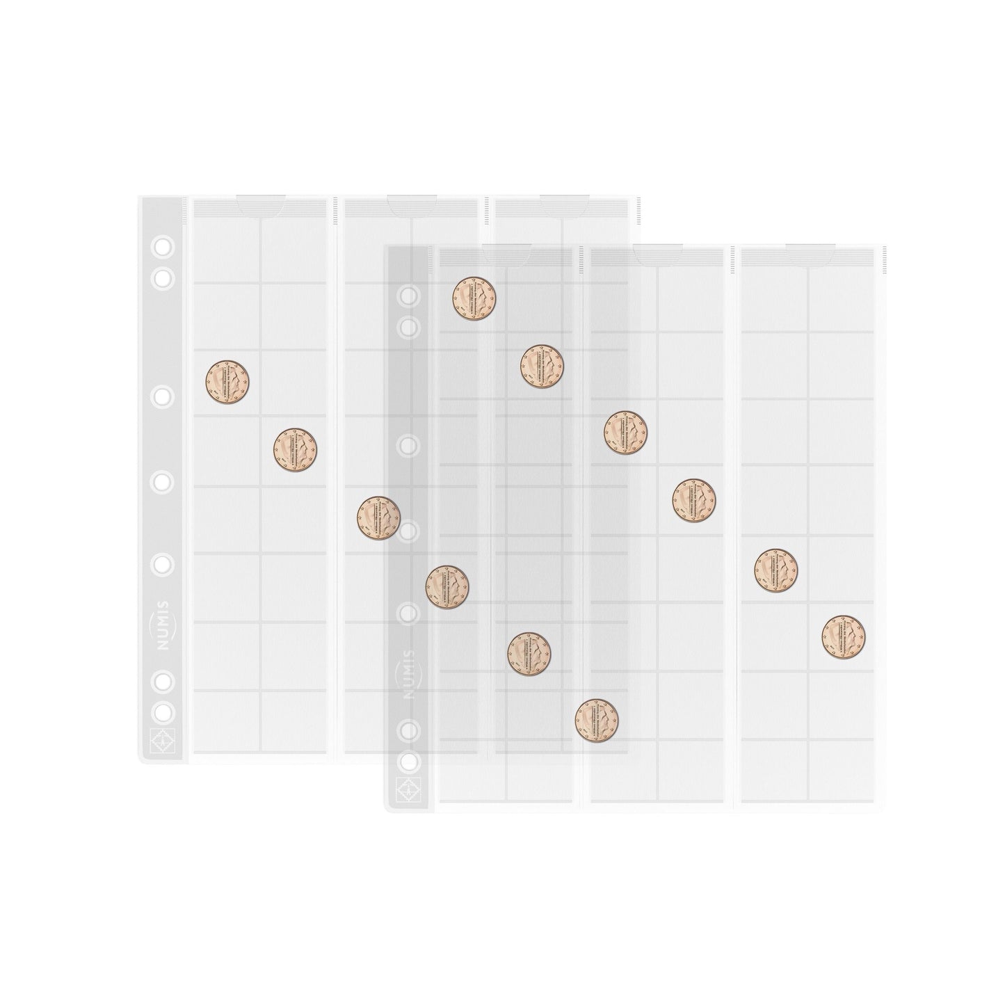 Numis Coin Sheets 17 (Nh48)