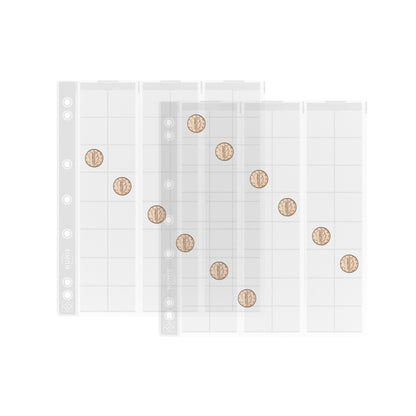 Numis Coin Sheets 17 (Nh48)