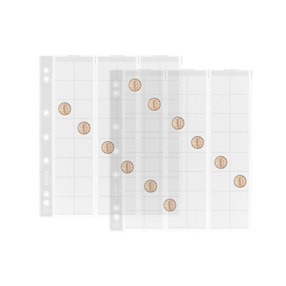 Numis Coin Sheets 17 (Nh48)