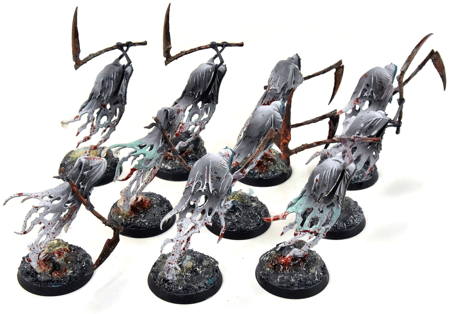 NIGHTHAUNT 10 Grimghast Reapers #2 WELL PAINTED Warhammer Sigmar