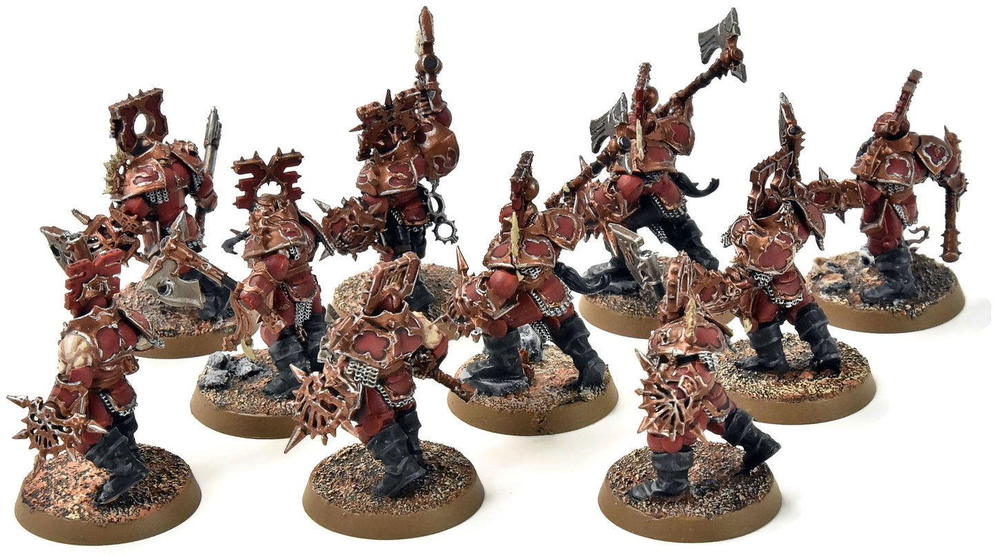 SLAVES TO DARKNESS 10 Blood Warriors #2 PRO PAINTED SIGMAR