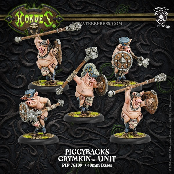 Grymkin Piggybacks Unit (Plastic) - PIP 76019