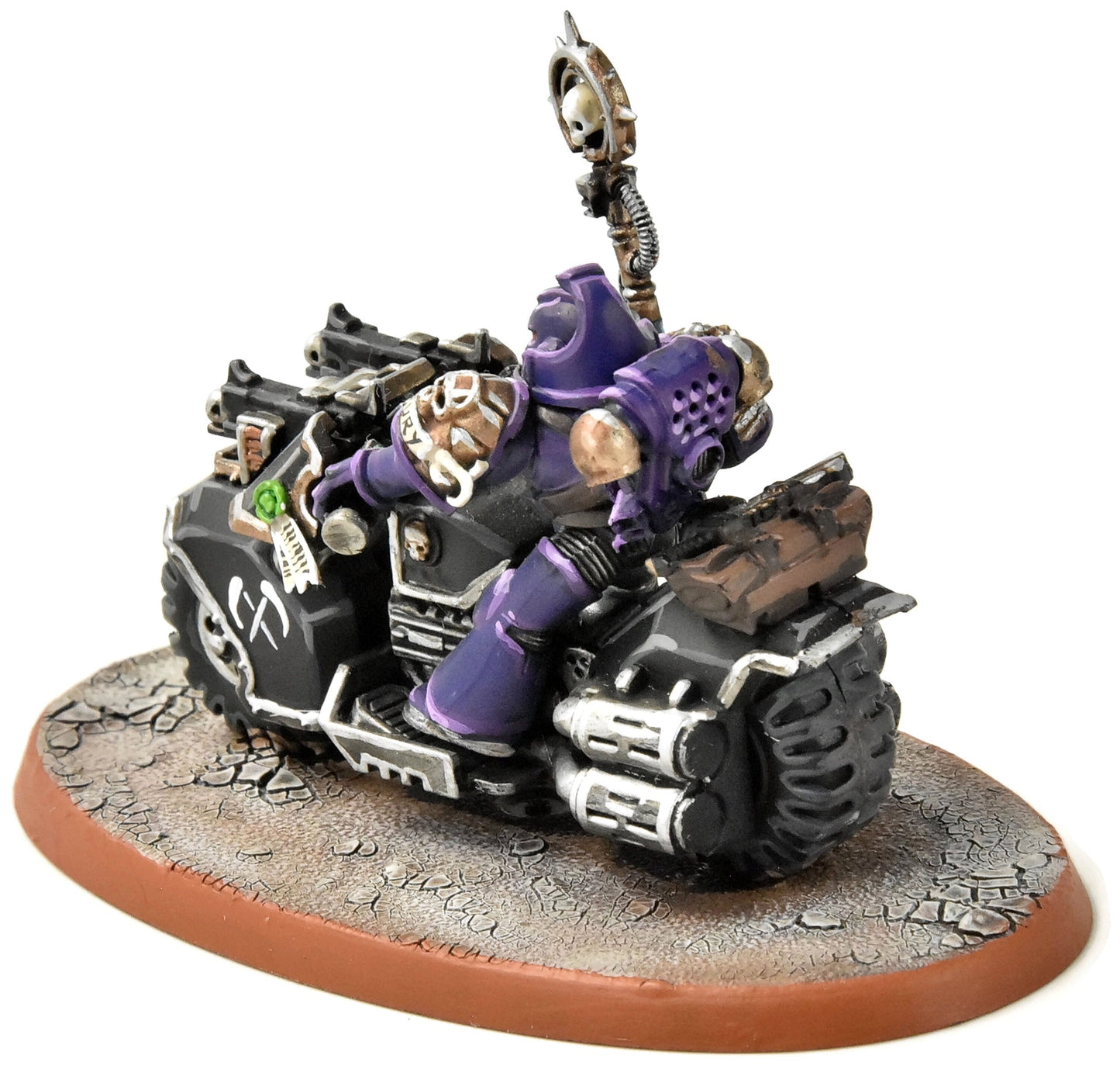 SPACE MARINES Librariran on Bike #2 PRO PAINTED Warhammer 40K
