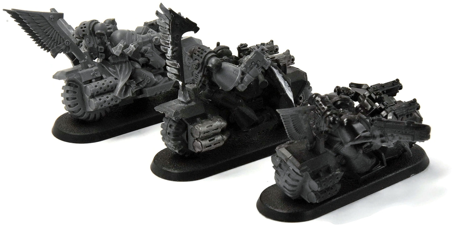 DARK ANGELS 3 Ravenwing Bikers #1 Warhammer 40K
