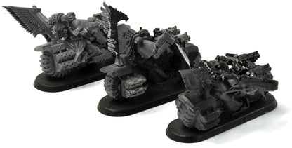 DARK ANGELS 3 Ravenwing Bikers #1 Warhammer 40K