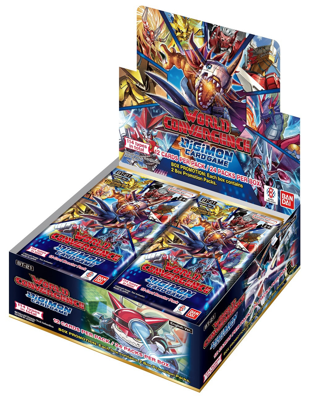 Digimon CG BT21 World Convergence Booster