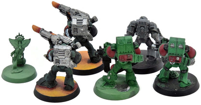 SPACE MARINES 5 Devastator Squad #1 Warhammer 40K Old Sculpt