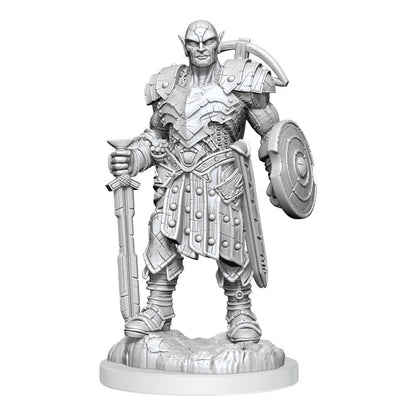 D&d Unpainted Minis Wv20 Earth Genasi Fighter