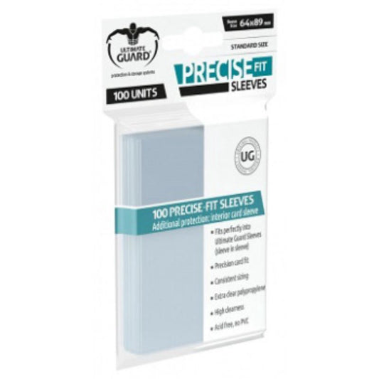 Ultimate Guard Sleeves Precise Fit Standard 100Ct