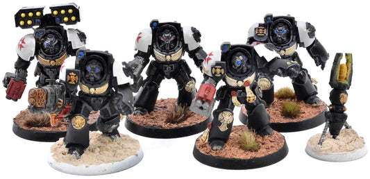 SPACE MARINES 5 Terminator Assault Squad #1 Warhammer 40K 3281