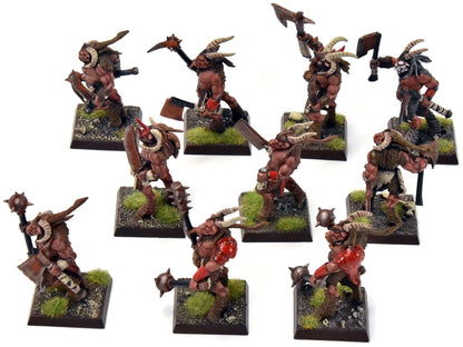 BEASTMEN 10 Gors #6 PRO-PAINTED Fantasy