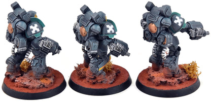 SPACE MARINES 3 Aggressors #2 PRO PAINTED Warhammer 40K 0603