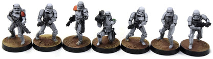 STAR WARS LEGION 7 Stormtroopers #3 PRO PAINTED empire