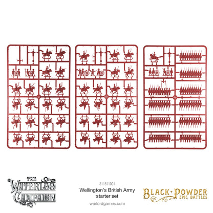 Black Powder Waterloo - British Starter Set (Epic Battle)