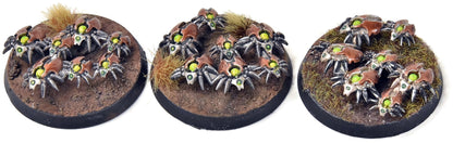 NECRONS 3 Canoptek Scarab Swarms #2 WELL PAINTED Warhammer 40K