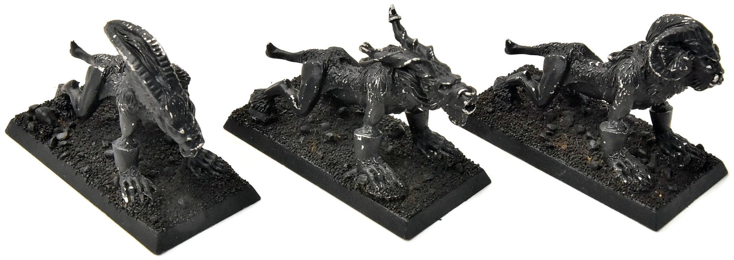 MORDHEIM 3 Chaos War Hounds #1 METAL