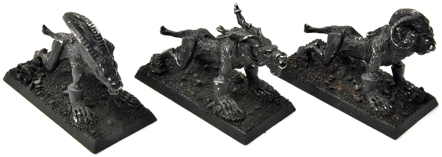 MORDHEIM 3 Chaos War Hounds #1 METAL