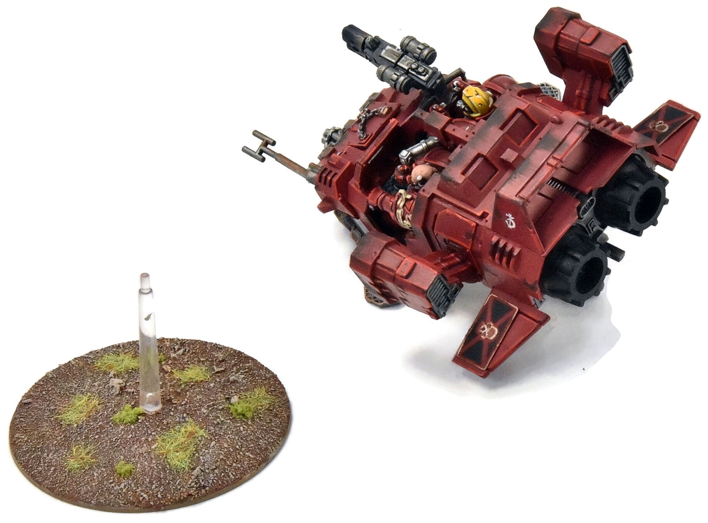 BLOOD ANGEL Land Speeder Typhoon #1 WELL PAINTED Warhammer 40K