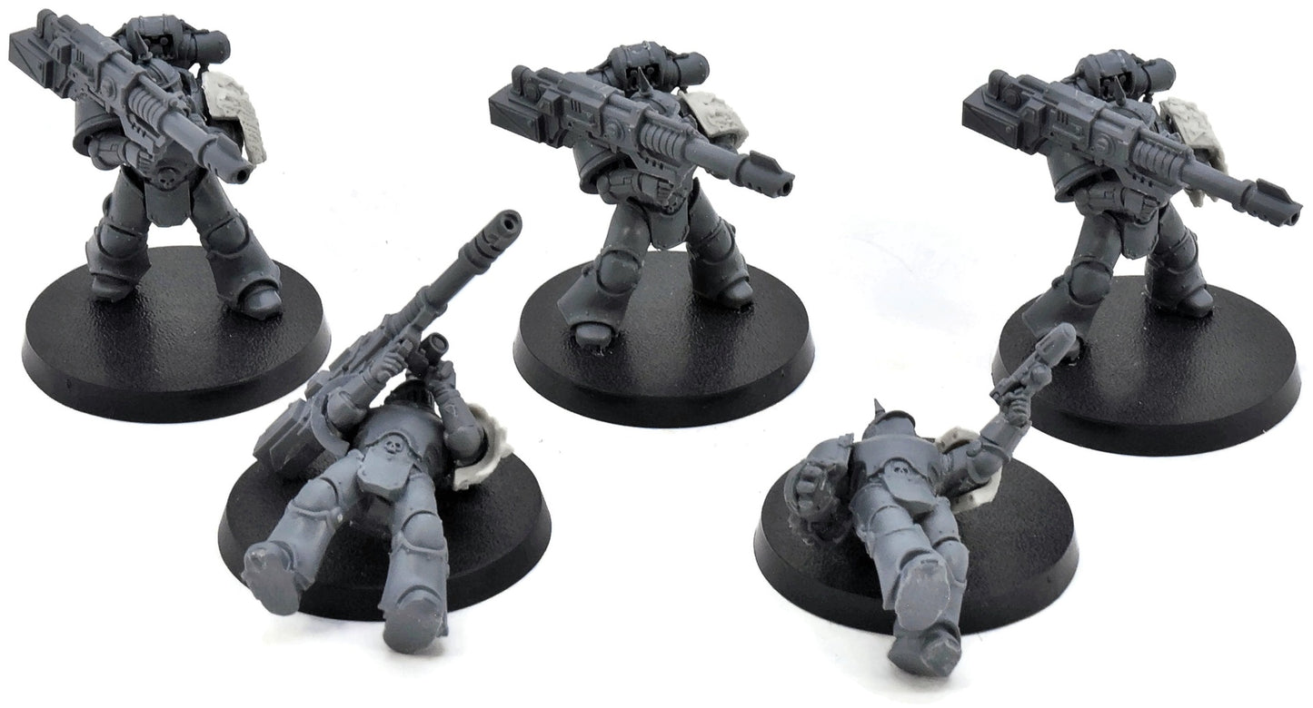 CHAOS SPACE MARINES 5 Havocs #1 CONVERTED Warhammer 40K