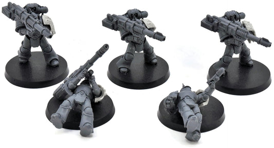 CHAOS SPACE MARINES 5 Havocs #1 CONVERTED Warhammer 40K
