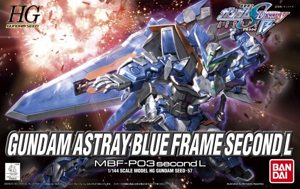 Bandai HG Gundam Astray Blue Frame Second L 1/144
