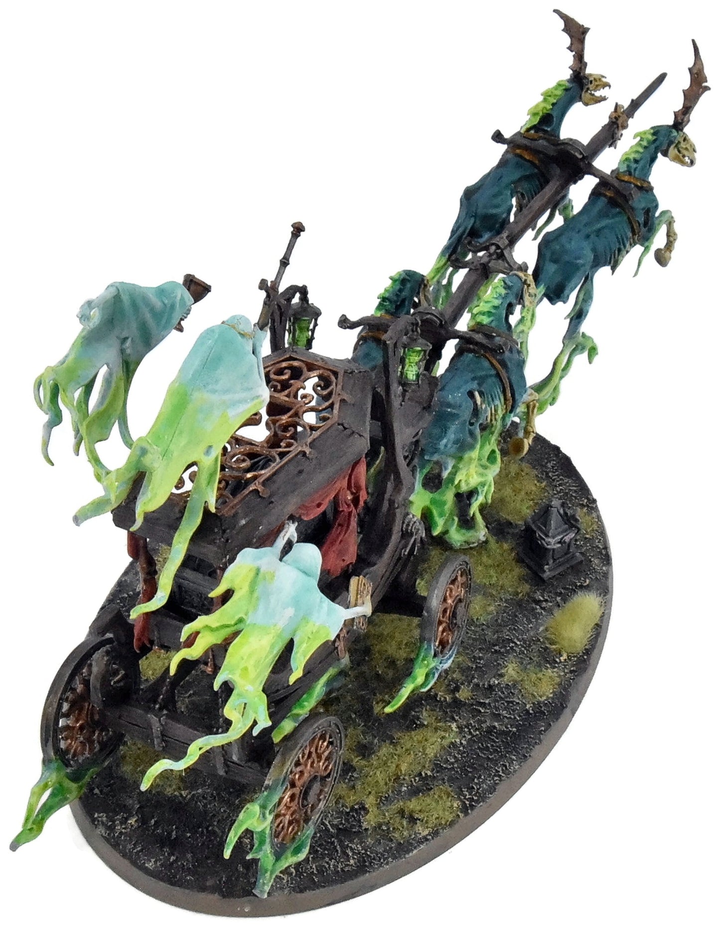 NIGHTHAUNT Black Coach #1 WELL PAINTED Warhammer Sigmar